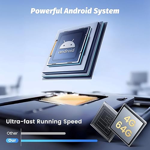 Miniatura 6 de Roinvou Estéreo Android CarPlay 2+64G para Ford Mustang V S-197 2009-2017, CarPlay inalámbrico integrado con Android Auto, pantalla táctil de 10.1