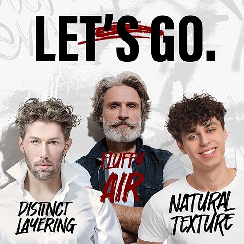 Miniatura 4 de Polvo de volumen y textura para el cabello para hombres, polvo de peinado voluminizador ligero con acabado mate, sujeción media para mayor textura,