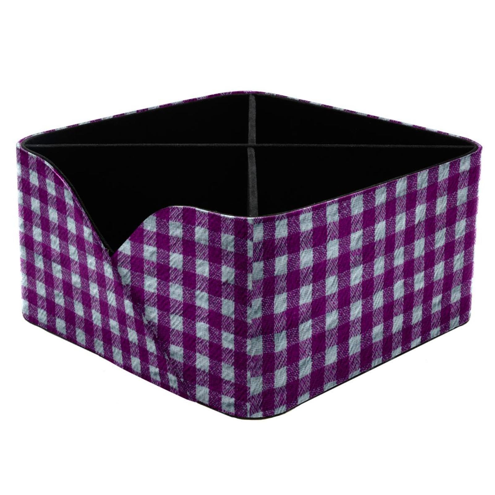 Organiseur de bureau violet pour harmoniser votre coin télétravail et ranger vos crayons