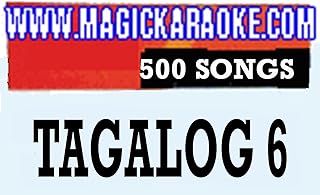 MAGIC SING"Tagalog-6" Song Chip - 500 Tagalog & English Songs WITH SONG LIST