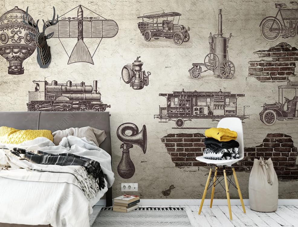 Papier Peint Intissé pour Grand Mur Salon et Restaurant 450x315