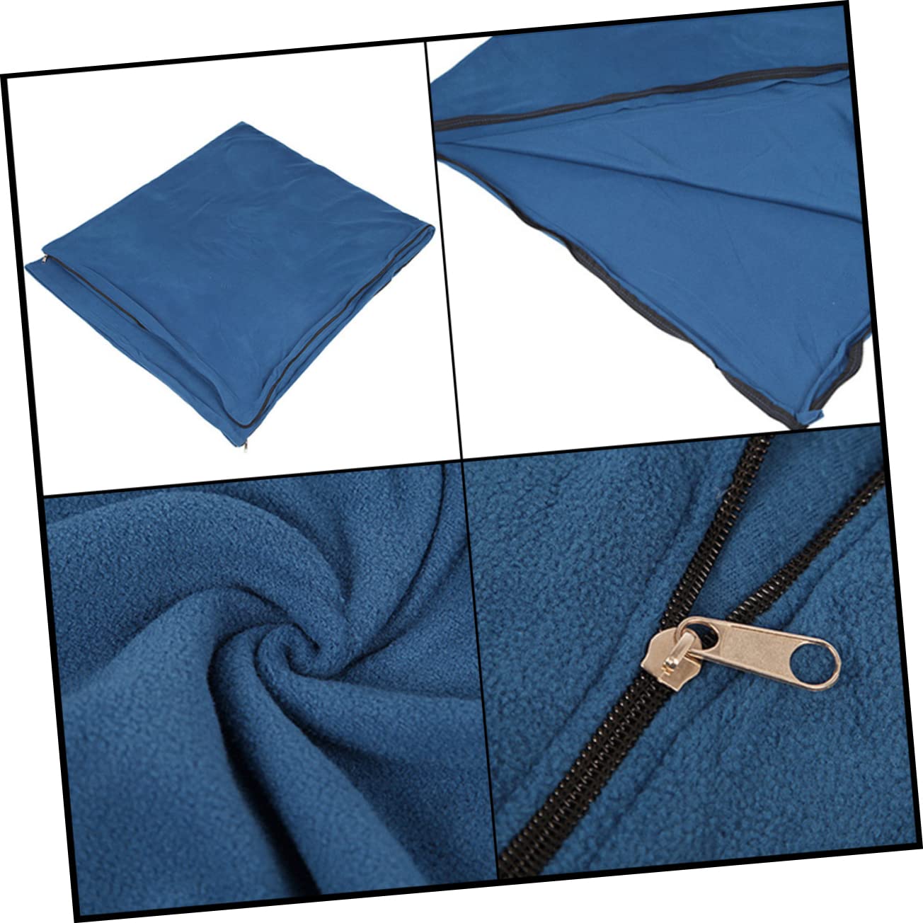 iplusmile Saco de Dormir al Aire Saco de Dormir de Verano Saco de Dormir para Acampar Saco de Dormir Bolsa Funcional al Aire Saco de Dormir de Viaje Blue