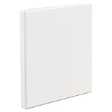 Avery(R) Non-Stick Heavy-Duty Locking Round Ring View Binder, 1/2in. Ring, White – view 2