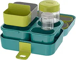 THERMOS Kit de almoço infantil Freestyle para armazenamento de alimentos, azul
