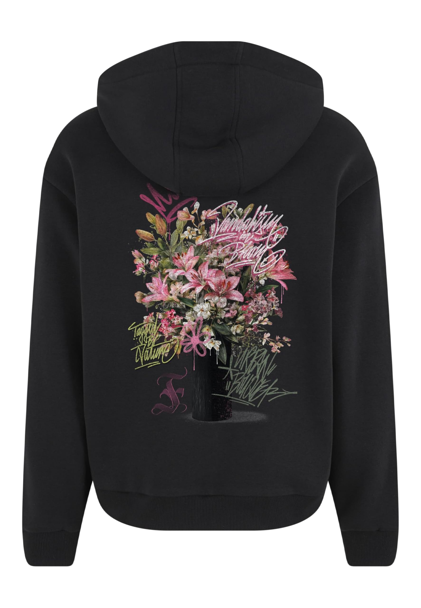 Mister Tee, Bluza z kapturem, męska, czarna, XL