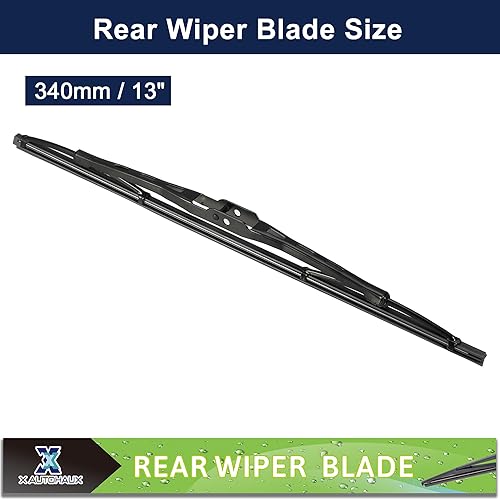 Miniatura 2 de X AUTOHAUX Repuesto de limpiaparabrisas trasero para Audi A3 2003-2013 para Audi S3 2006-2013 para Audi A4 Avant 2001-2008