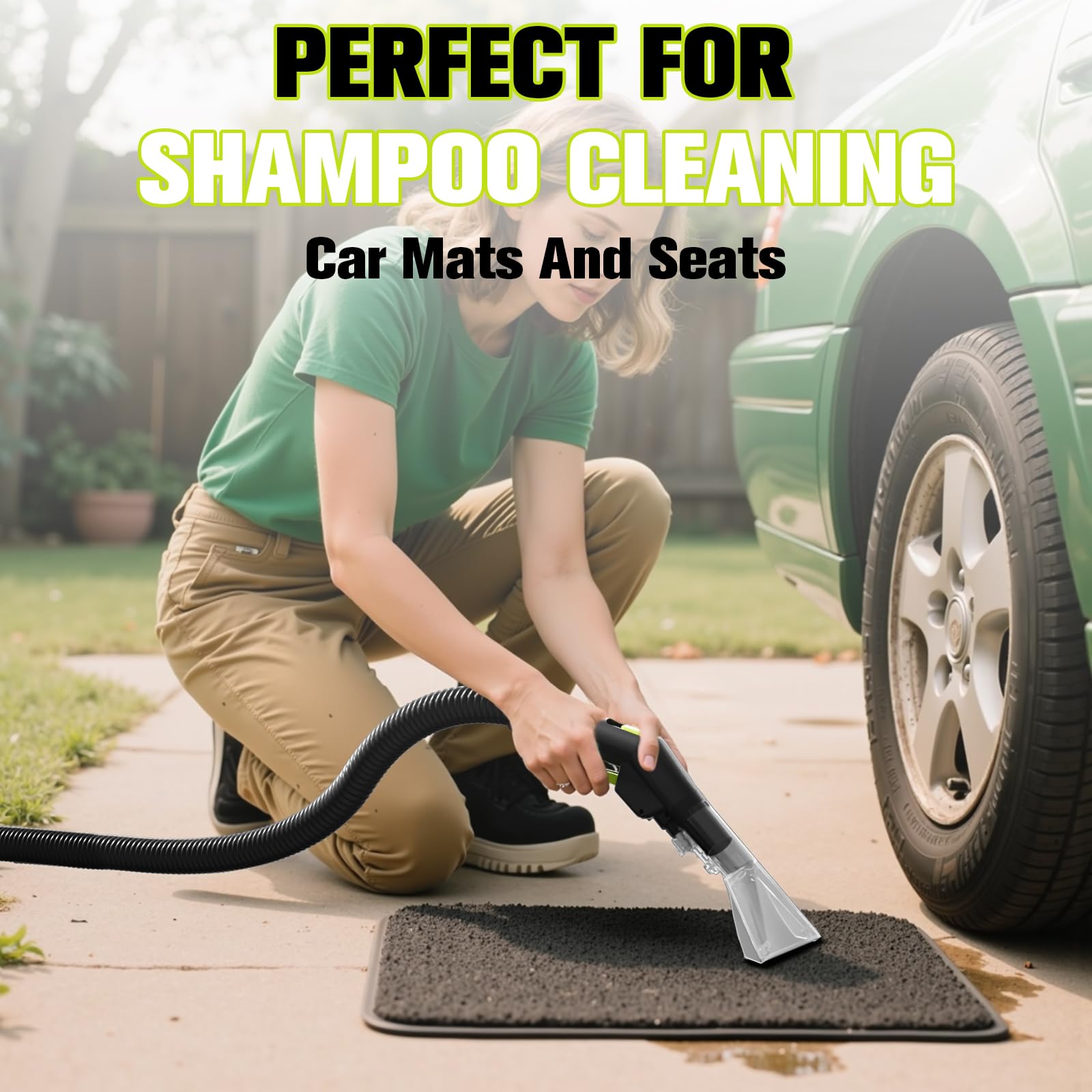 掃除機・クリーナー CLEAPOM 4 in 1 CAR CLEANER Amazon.com: Yowmoft Extractor Vacuum Car Detailing, 4 Gallon Car