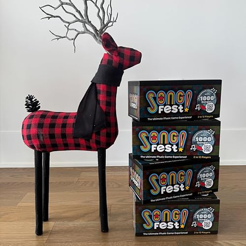 Miniatura 4 de ¡SongFest! El nuevo juego de trivia musical | 1000 preguntas, 4 categorías y 5+ décadas | Pistas de canciones por QR, ¡reproduce la música que