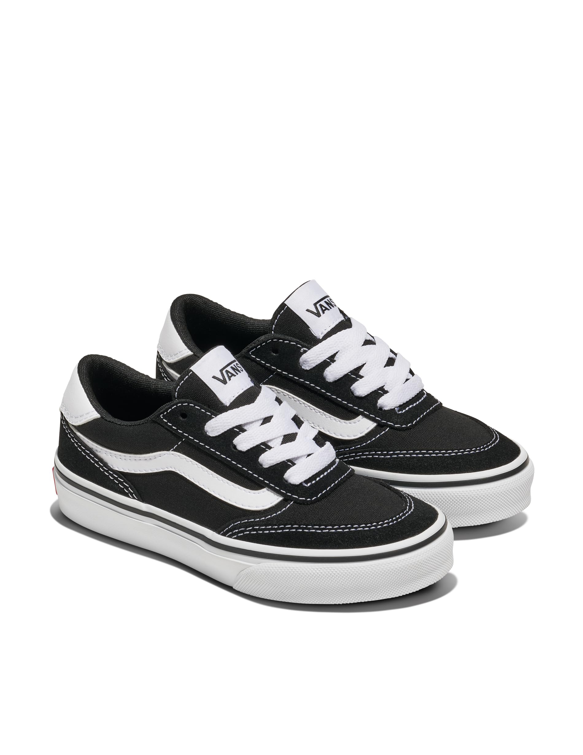 Vans Herren Turnschuhe Brooklyn Aus Wildleder, Black/White