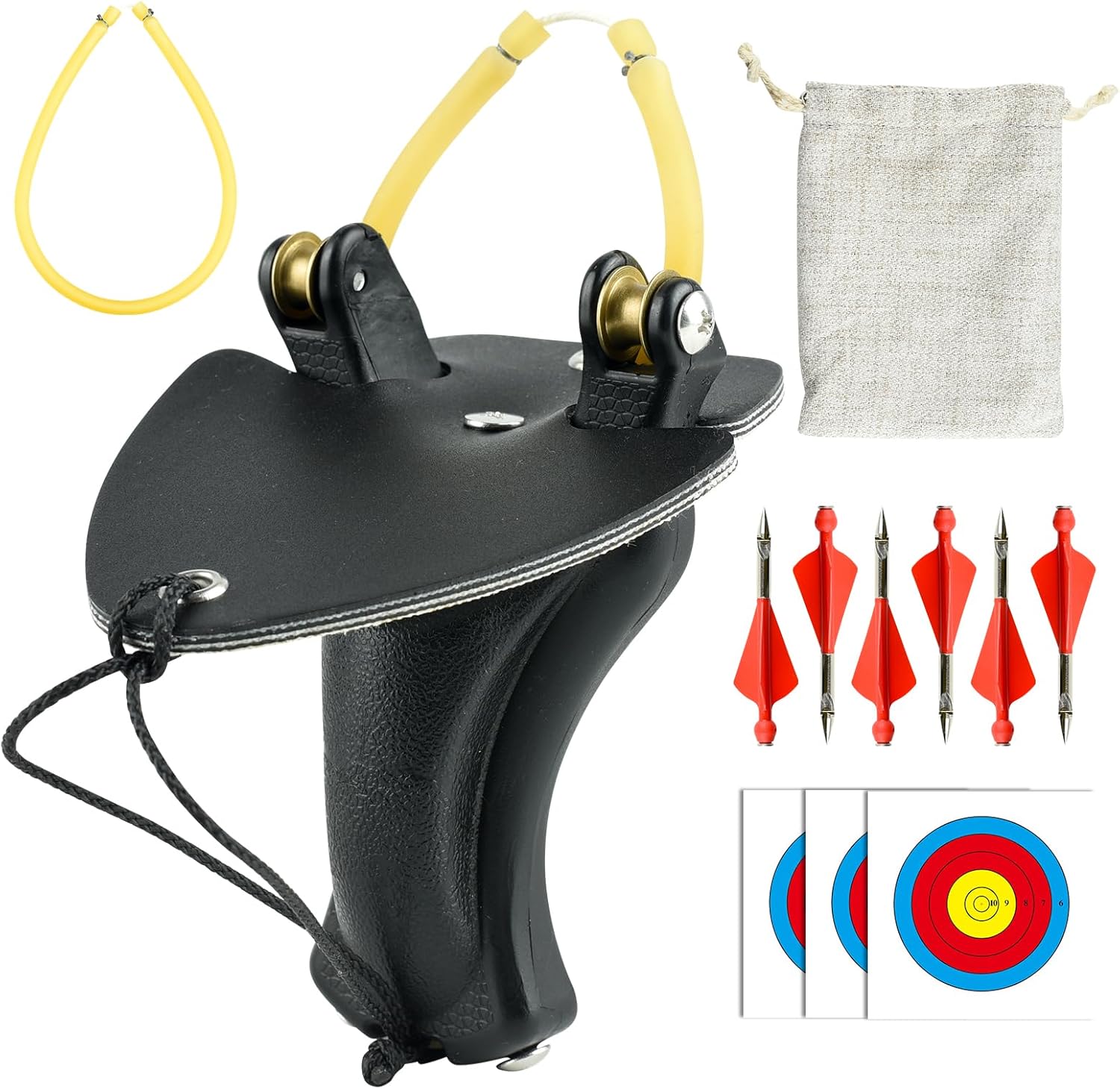 Catch&Hunt Slingshot,Professional Sling Shot for Adults,Hunting and Shooting