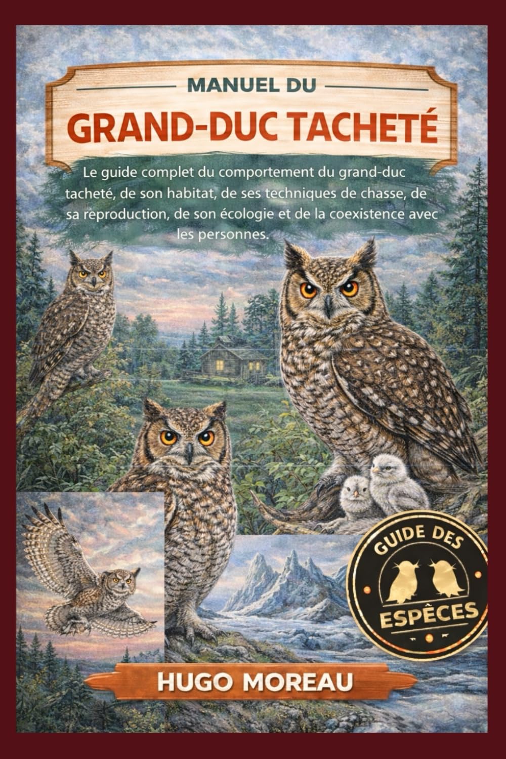 MANUEL DU GRAND-DUC TACHETÉ: Le guide complet du comportement du grand-duc tacheté, de son habitat, de ses techniques de chasse, de sa reproduction, ... et de la coexistence avec les personnes