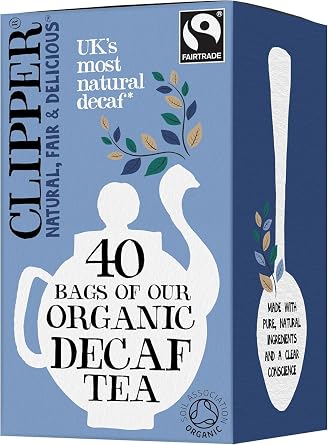 Clipper Organic Fairtrade Everyday Decaf Black Tea 1 x 40 Teabags