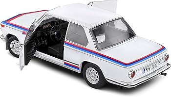 Amazon.com: Solido BMW 2002 Tii Turbo Evocation White – 1:18