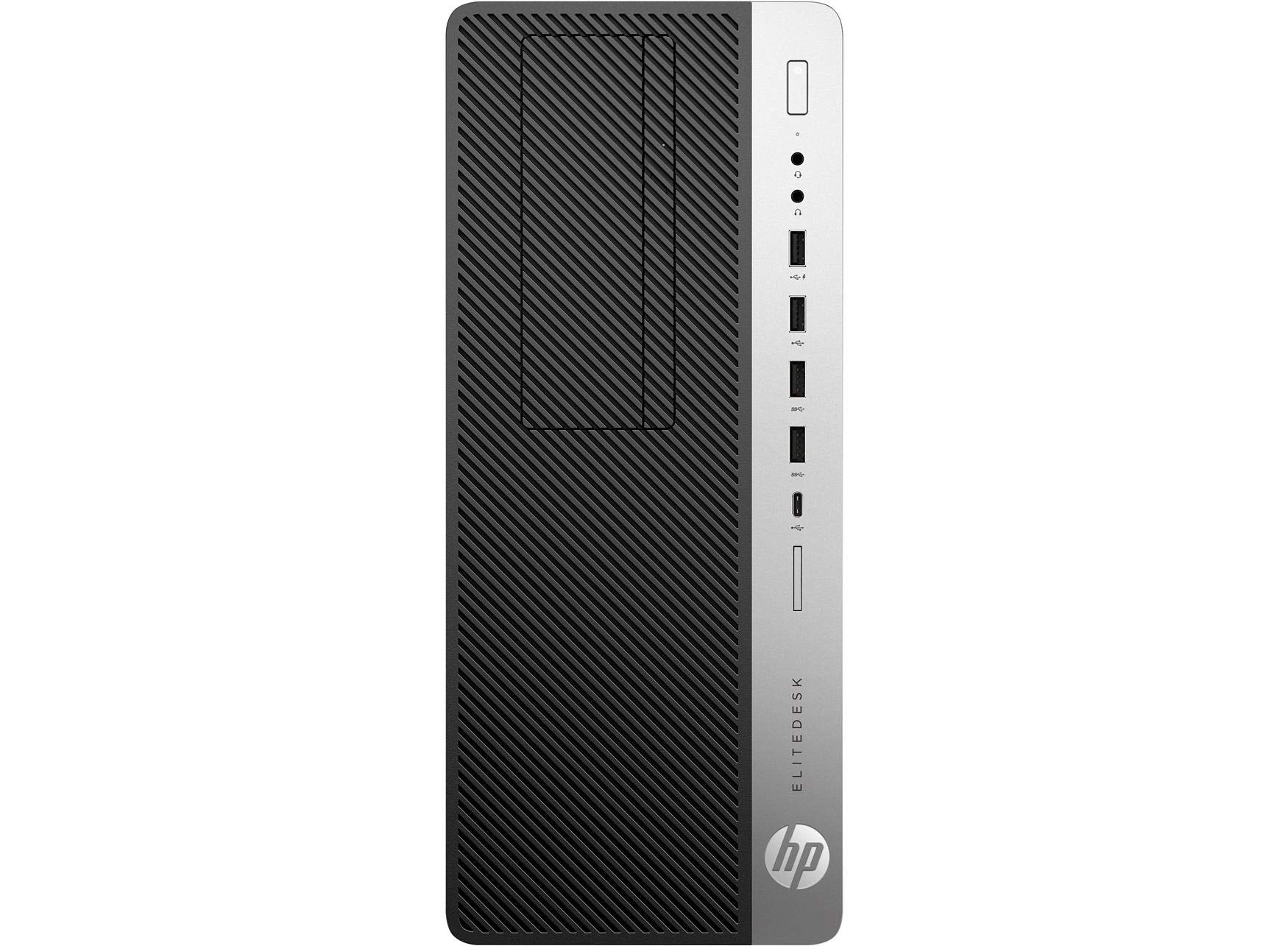 HPEliteDesk 800G3 Tower PC - Intel Core i7-7700, 3.6 GHz, 1 TB, 8 GB, Eng-Arb Keyboard, Windows 10 Pro, Black