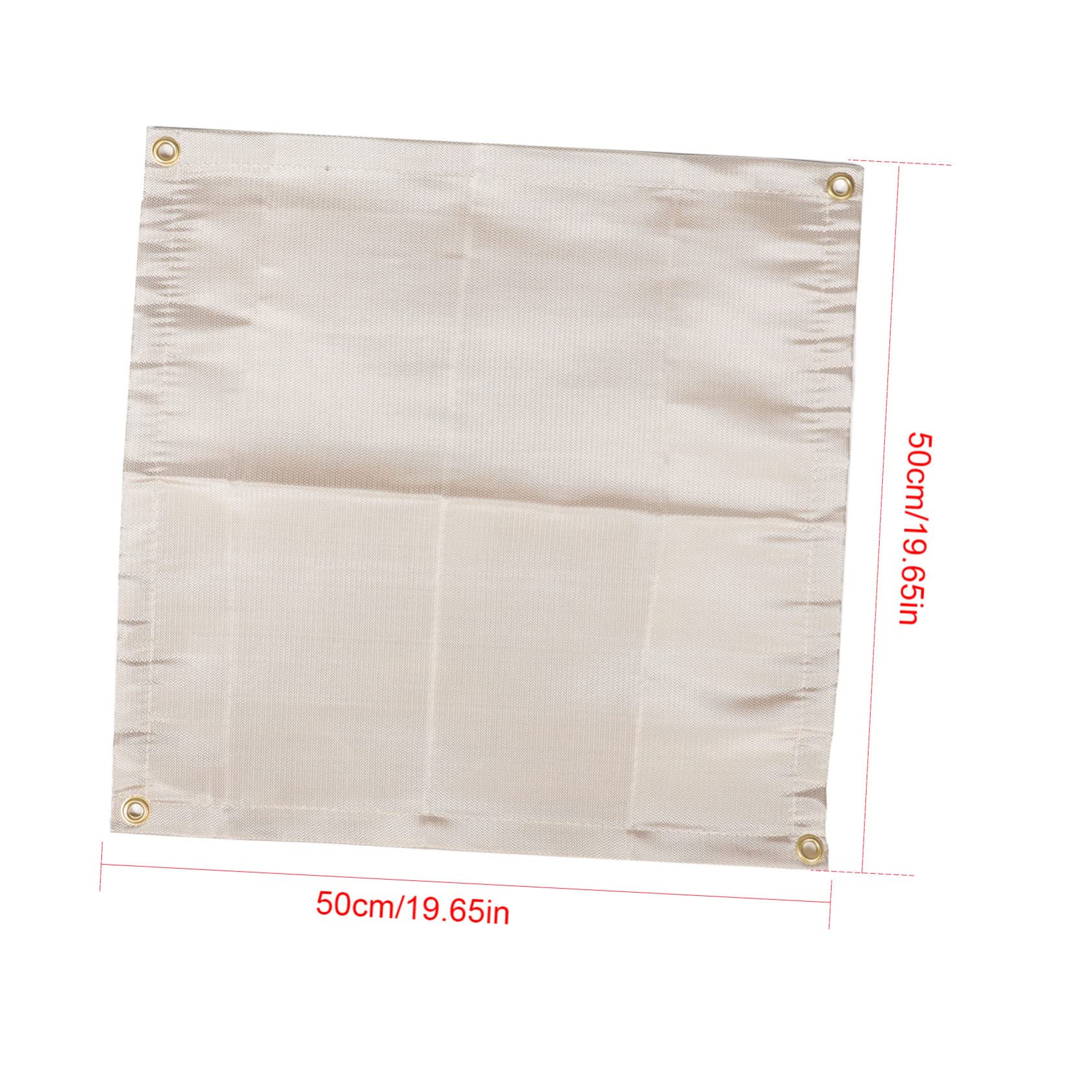 Garneck Outdoor Fire Mat Fire Resistant Blanket BBQ Grill Pad Camping Fireproof for Kitchen Fireplace