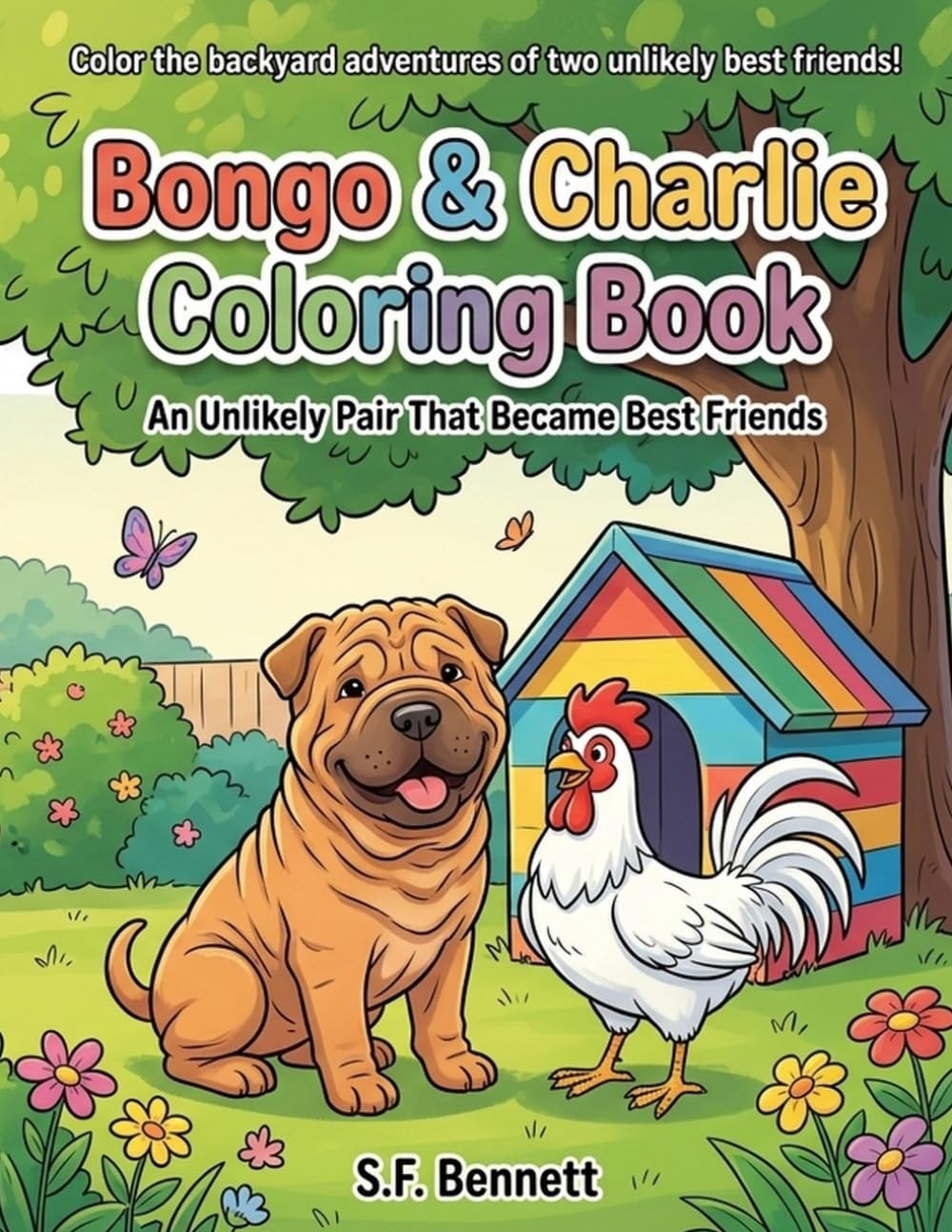 Bongo & Charlie Coloring Book: An Unlikely Pair That Became Best Friends