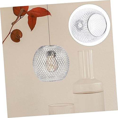 Miniatura 6 de Cabilock 1pc lámpara de metal cubierta lámpara decoración accesorio fácil instalación