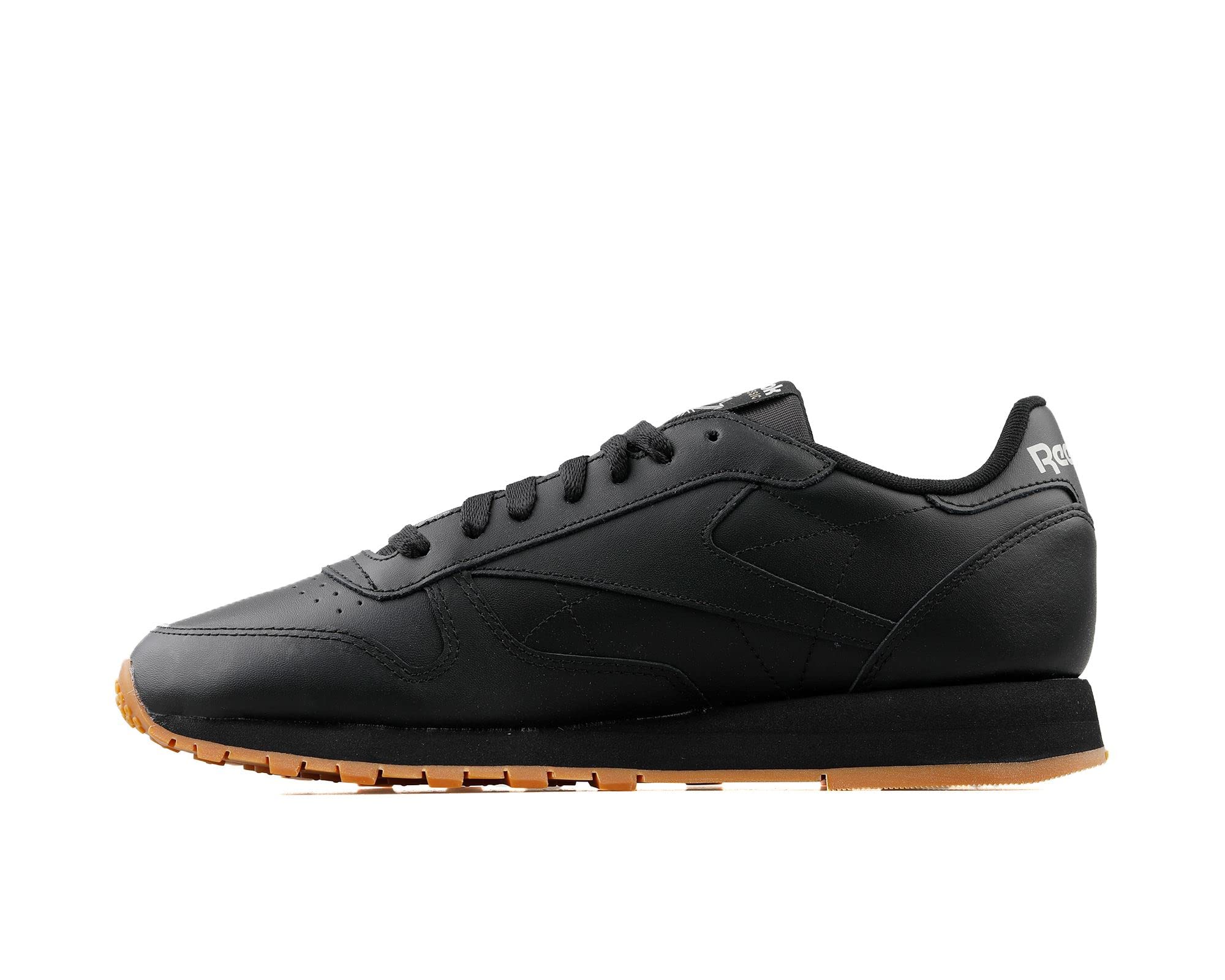 Reebok Classic Leather, Zapatillas Hombre, Core Black/Pure Grey 5 Rubber Gum-03, 40.5 EU