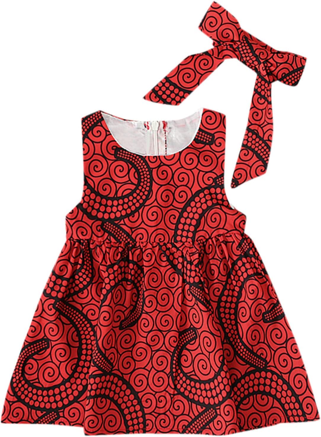 Easter Romper Toddler Girl Princess Ankara Dashiki Toddler Kids 6M-3Y Sleeveless Traditional Dresses Baby Girls African Dress Headband Outfits Style Girls Dresses Denim Dresses Toddler Girls