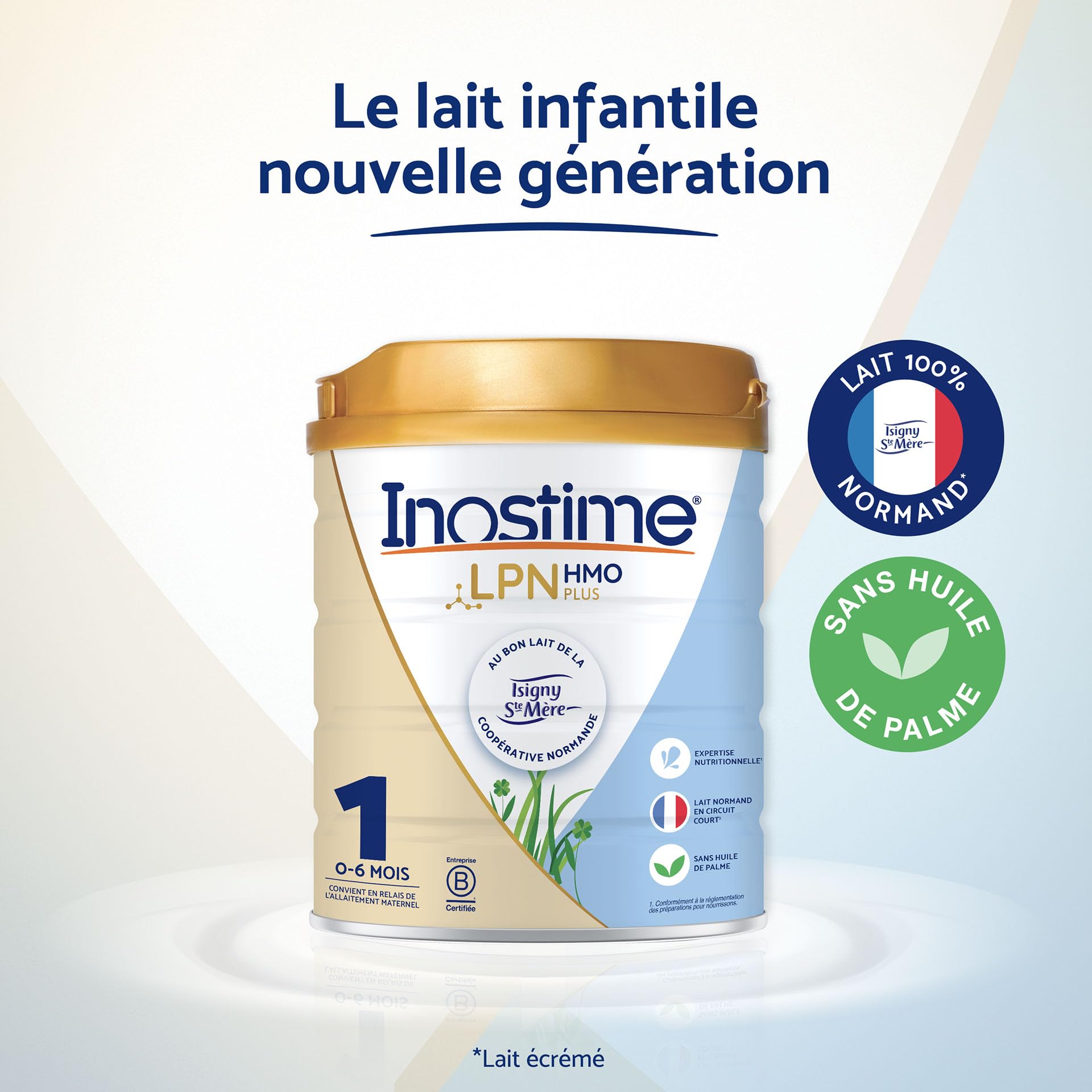 Inostime Lait Infantile LPN HMO Plus 1er âge - Lot de 3