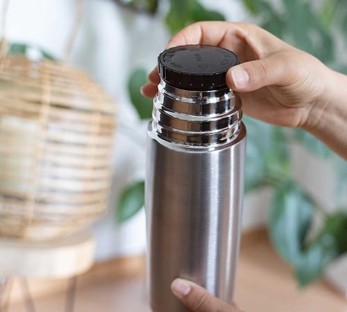 Miniatura 2 de ALFI isoTherm IsoTherm - Frasco de vacío (0,5 L, acero inoxidable con tapón de rosca)