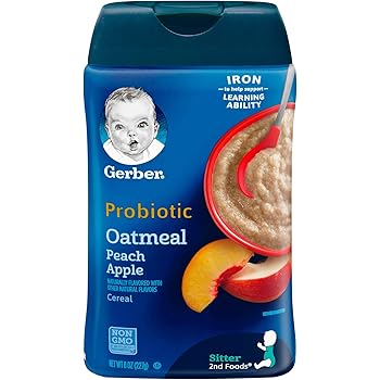 gerber oatmeal baby food