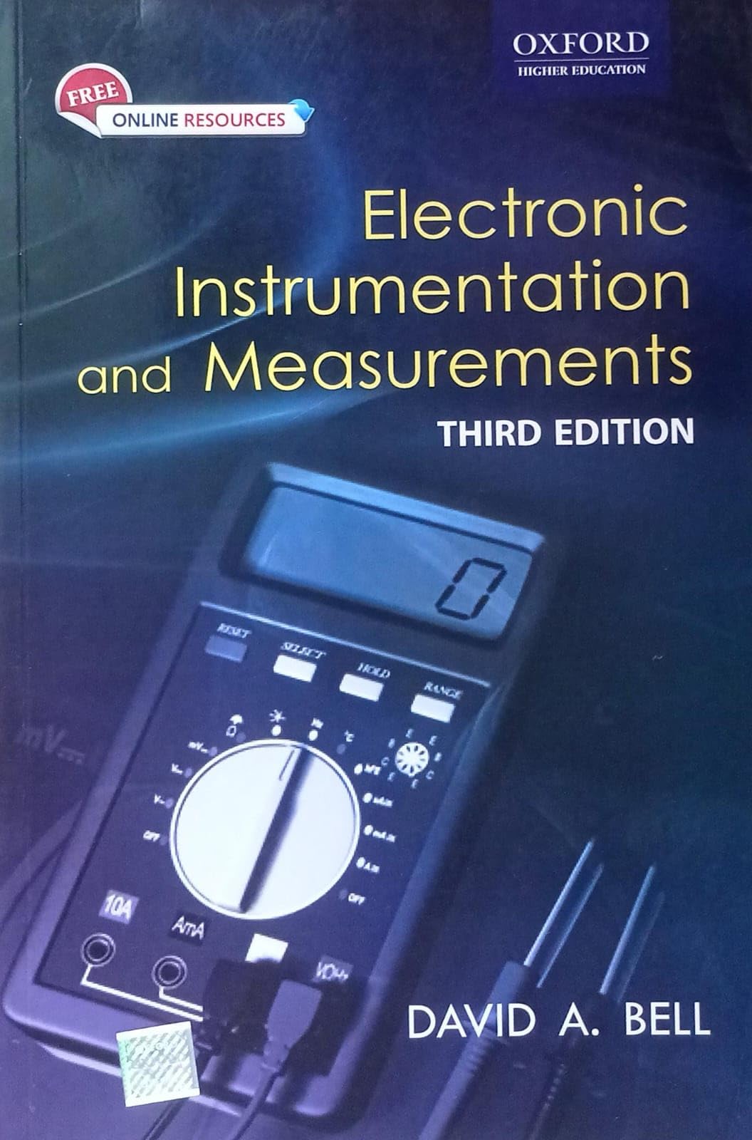 Electronic Instrumentation and Measurements By David A Bell NVB+++ NVB NVB NVB Paperback – 1 January 2023