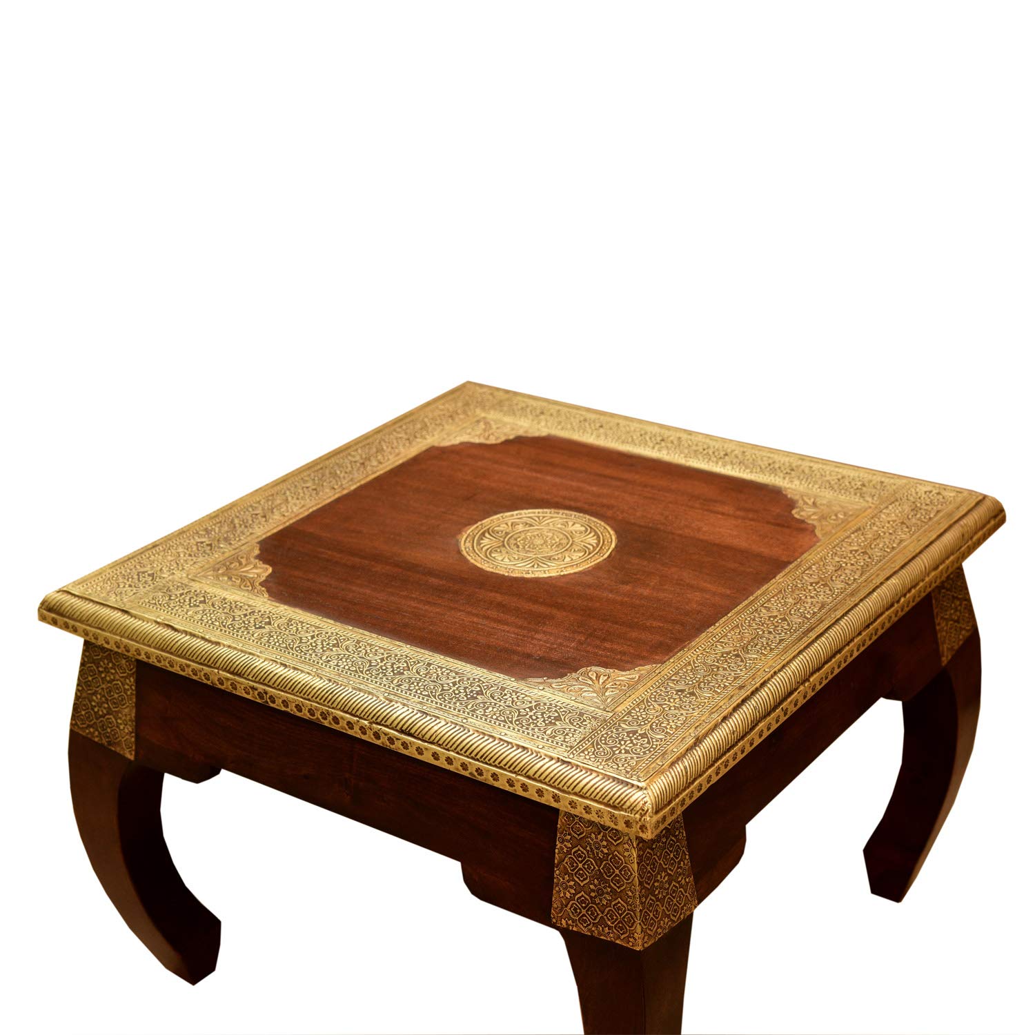 Tables basses gigognes de jardin en acier terracotta Lumpa | Maisons du Monde