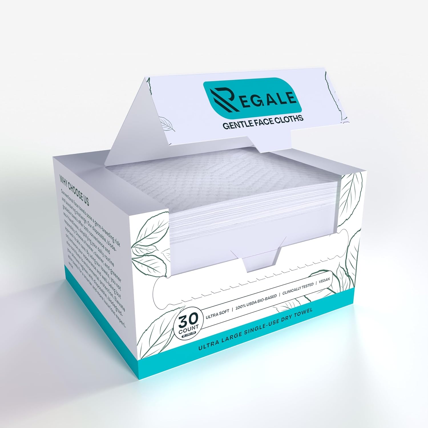 Regale Towels for Acne Treatment, Ultra Soft, Extra Thick, 100 Cotton