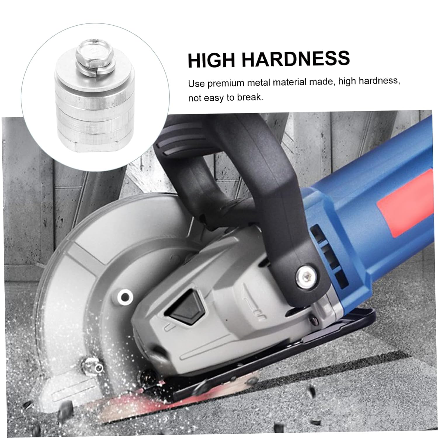 100 M10 Angle Grinder Conversion Head Steel Adapter for Grooving