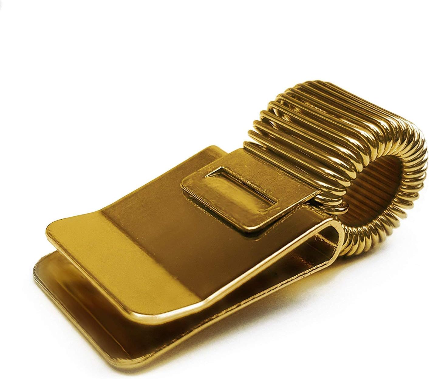 OMG! Metal Pen Clip Holder for Notebook/Clipboard/Journal/Diary - Ideal For Doctors/Nurses/Foremans/Office - [Single] - Gold