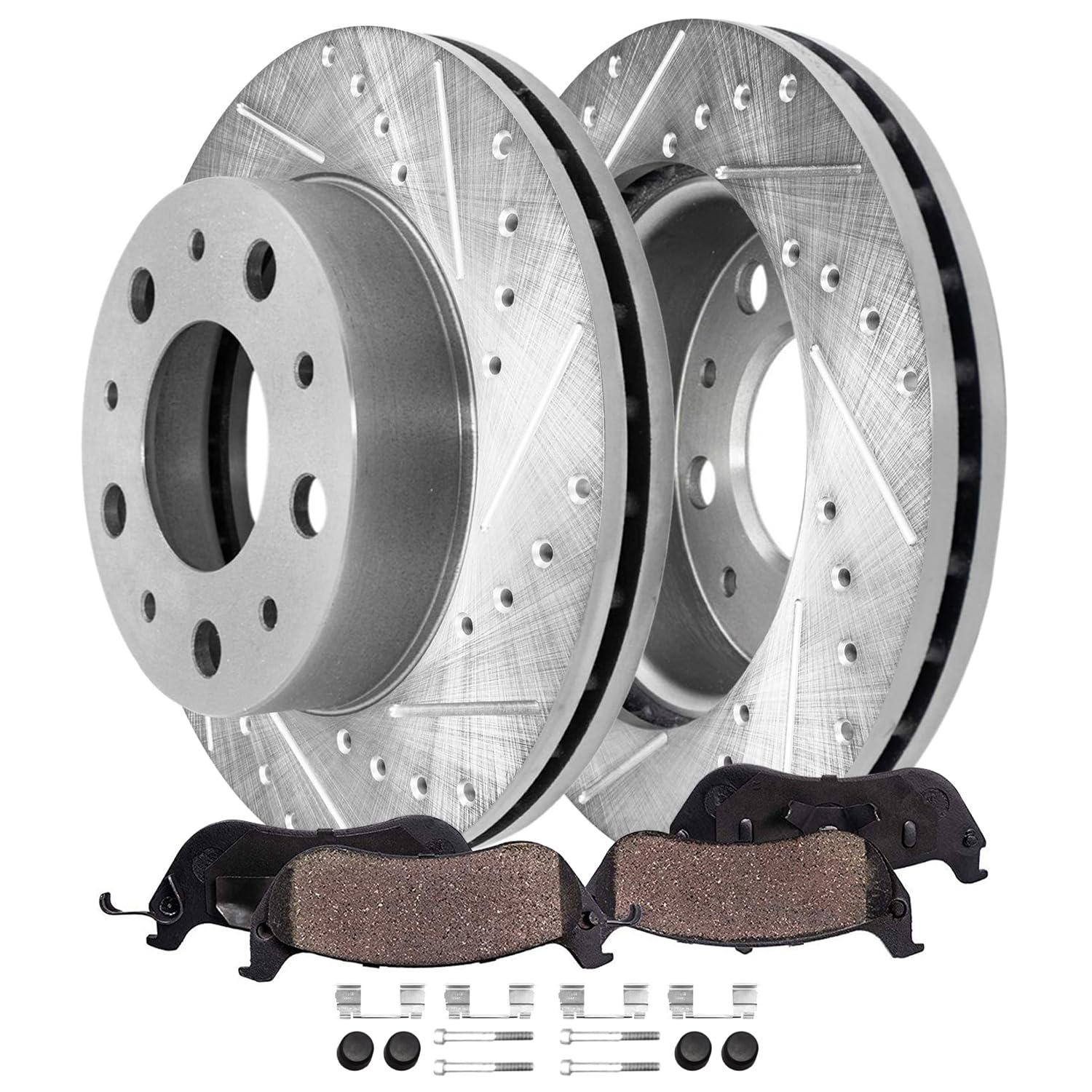 Detroit Axle - Front Brake Kit for 2014-2024 Ram ProMaster 1500 2500 3500