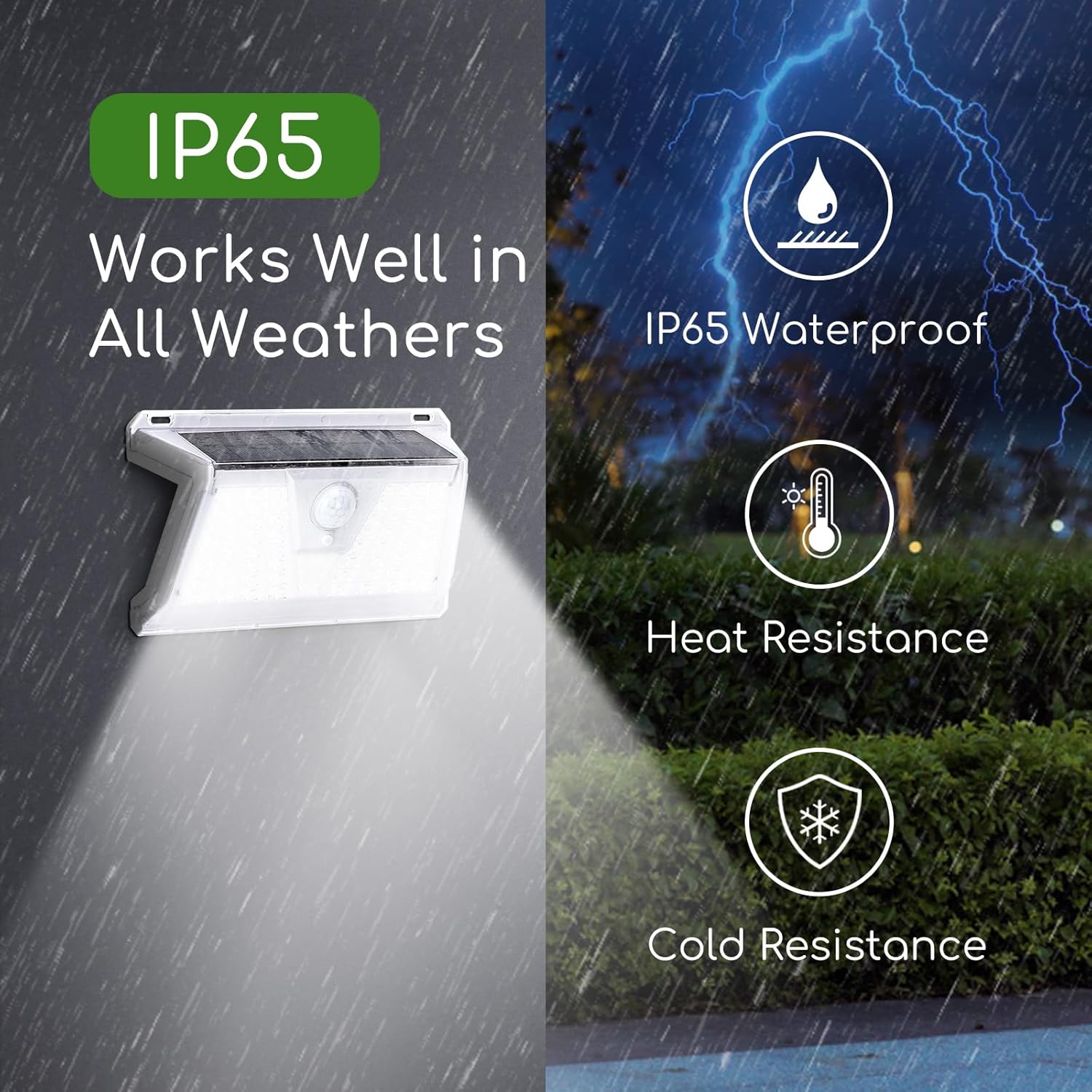 IP65 Waterproof and Weather Resistant Features