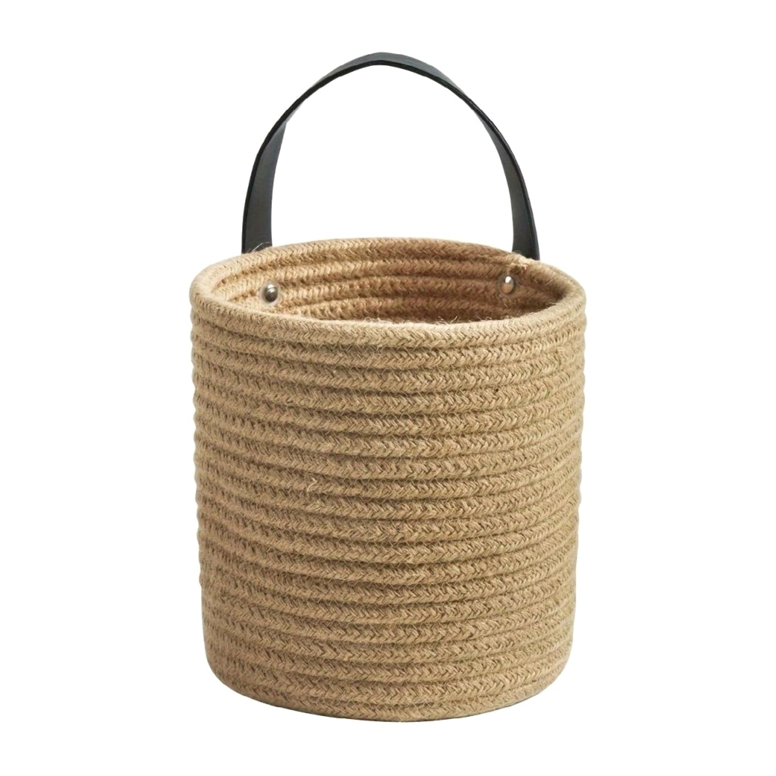 Stylish Woven Rope Baskets Storage Holder Woven Rope Hanging Baskets for Nursery Decors and Practical Storage Solution Nursery Decors Basket