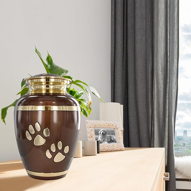 Foto 5 de 6 de Trupoint Memorials Urnas para Mascotas para Perros y Gatos, urnas Grandes para Mascotas