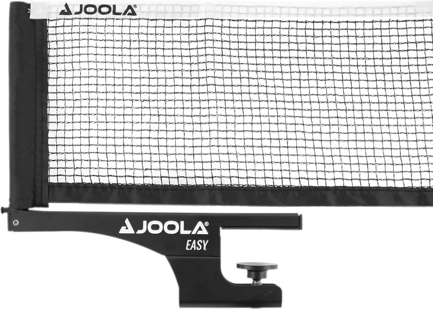 Joola Uniseks Team School 54825 Zestaw do Tenisa Stołowego, Wielokolorowy, 4-Osobowy & JOOLA 31008 Siatka do tenisa stołowego Easy Indoor komplet do sportów rekreacyjnych