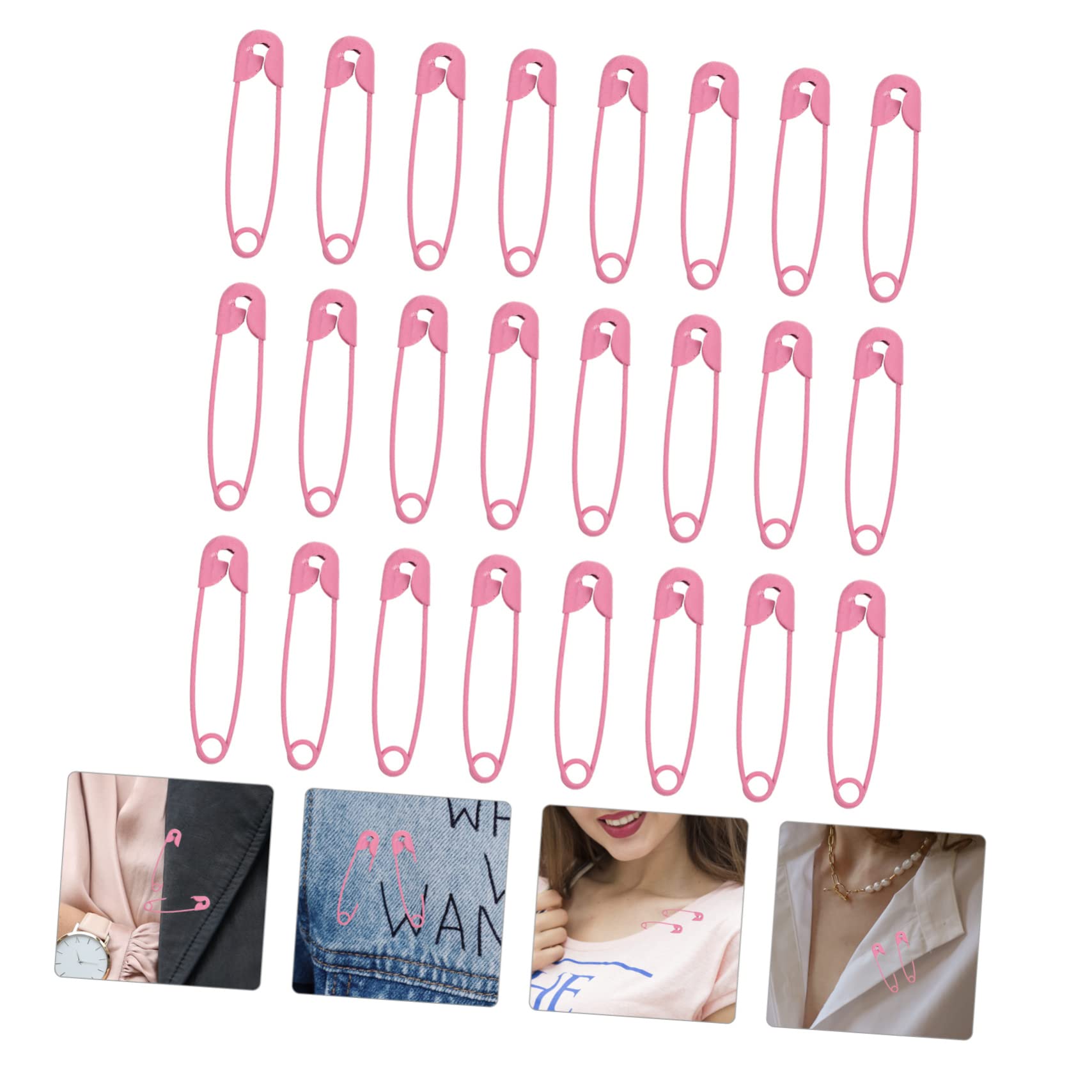 5 Sets Reisefreundliche Sicherheitsnadel-Clips Zum Nähen Von Schmuck. Personalisieren Sie Ihren Stil. Handgefertigte Brosche 100 Stück * 5