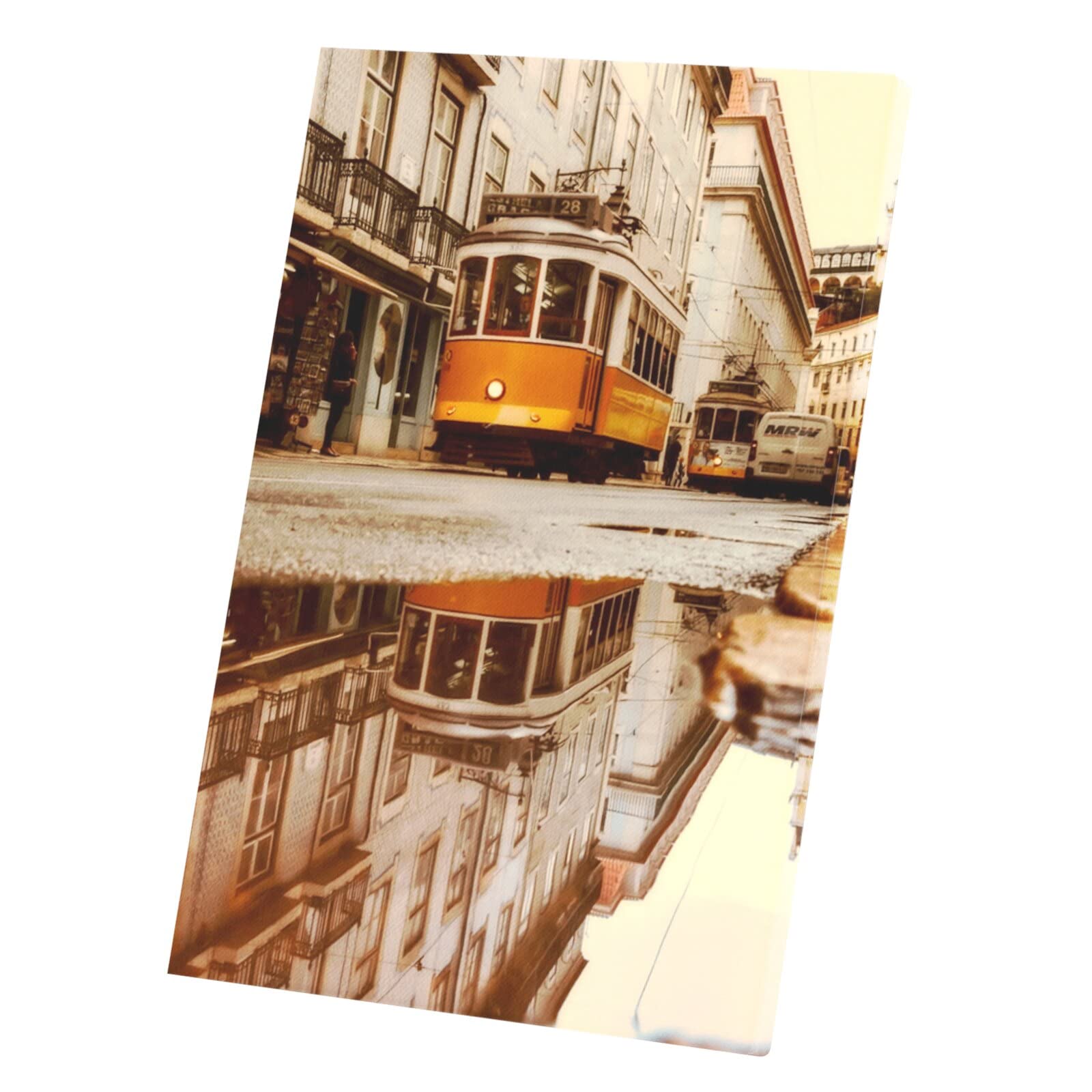 Tableau Tramway de Lisbonne toile imprimée déco 30x45 cm - 5
