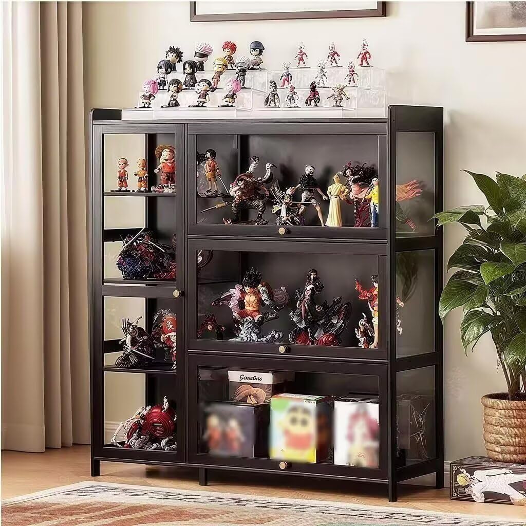 Amazon.co.jp: TUIYIDUO ショーケース 密閉防塵設計 透明アクリル