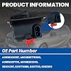 Tapa de llenado de combustible compatible con Mercedes-Benz Clase A, B, C, E, G, S, ML, GLC, GLE, GLS, SLC, CLA, CLS, SLK, AMG GT 2011-2023, con cerradura, A0008207703 5