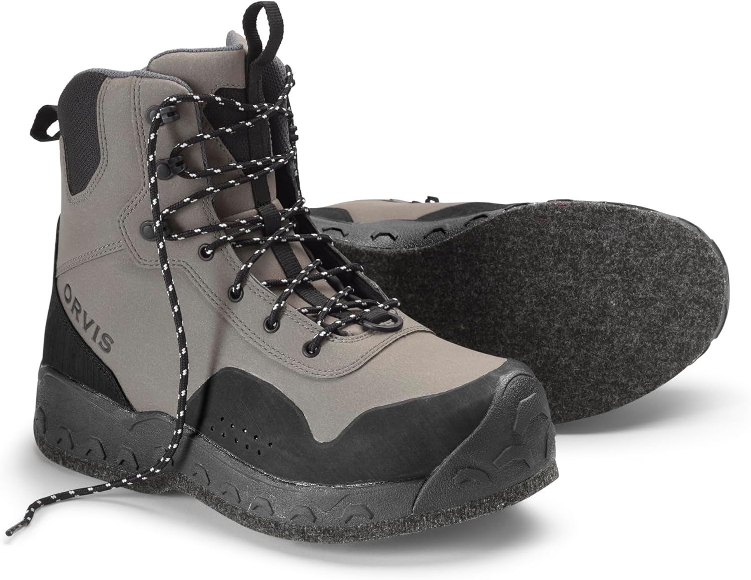 Orvis Clearwater Wading Boots for Women with Toe Bumper and Non Slip Lugs, Felt Sole