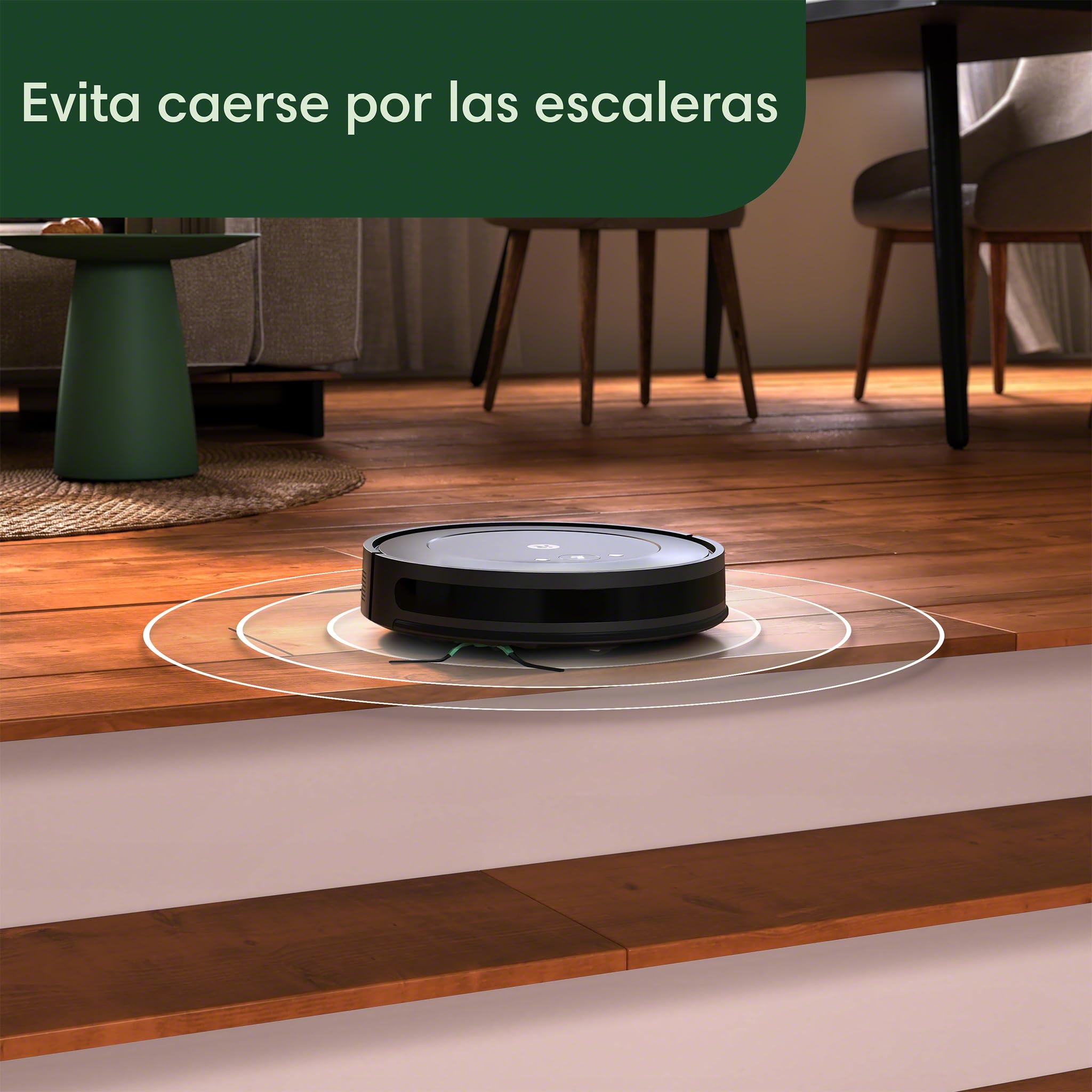 iRobot Roomba Combo 2 Essential y Base AutoEmpty con autovaciado para 60 días, Negro, 2en 1, 4 Fases Limpieza, Potente aspiración y fregado, 4 Niveles succión, Recarga y reanuda, App