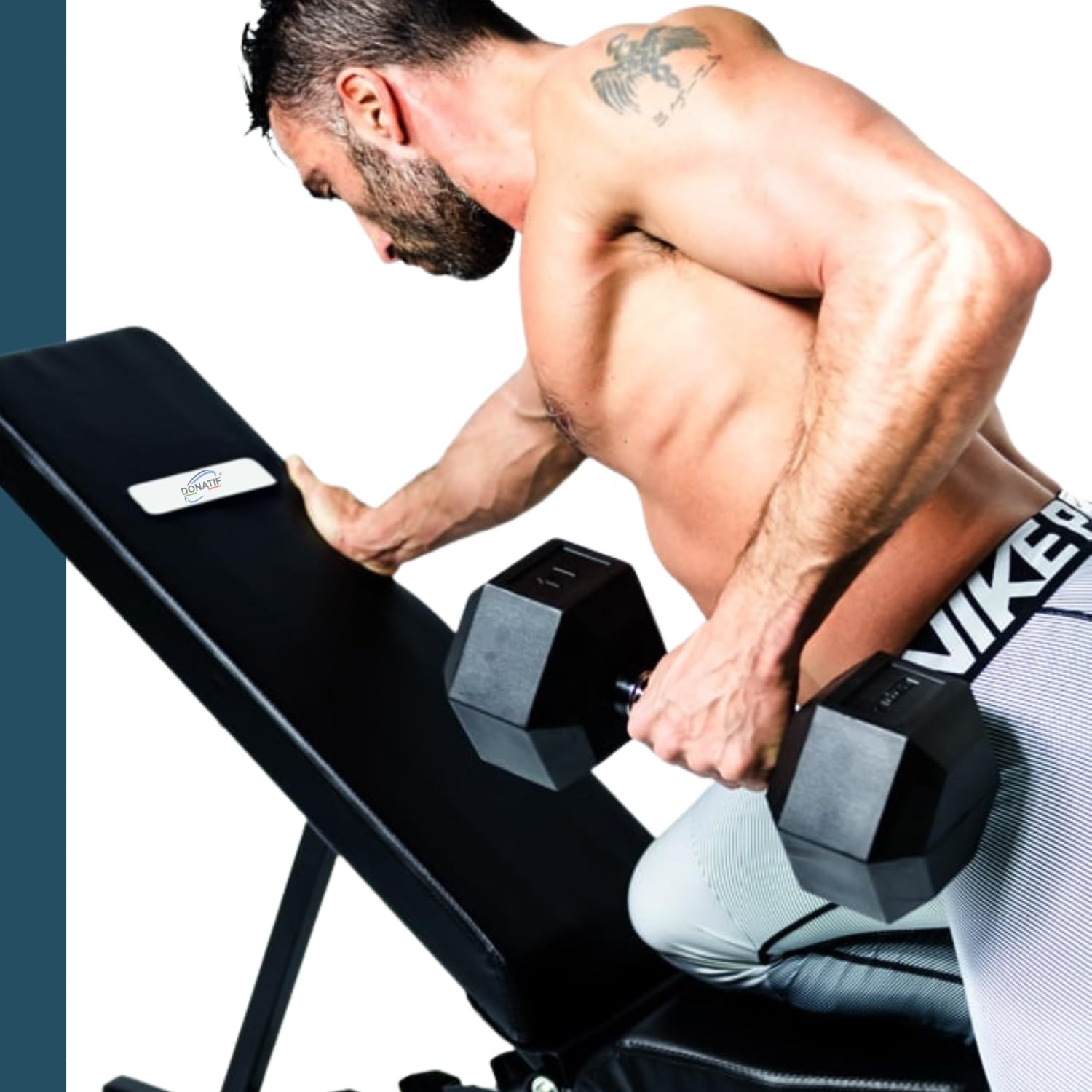 Manubrio Esagonale Gommato, Dumbbells Manubri Palestra in Ghisa, Manubrio Palestra e Home Gym per Allenamento Muscolare, Dumbbell Esagonali [1 Manubrio]