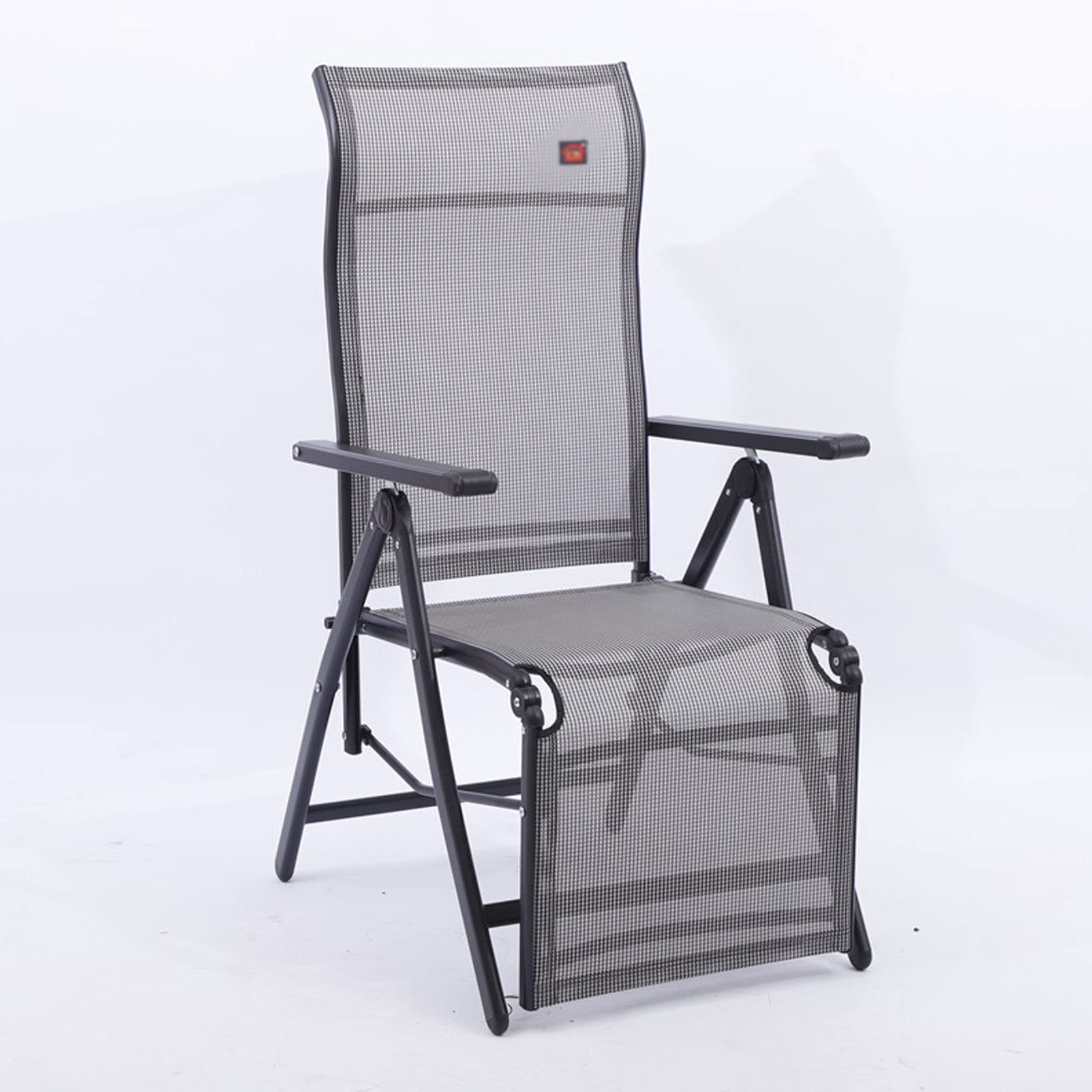 Transat de jardin inclinable et pliable chilienne robuste pour adulte