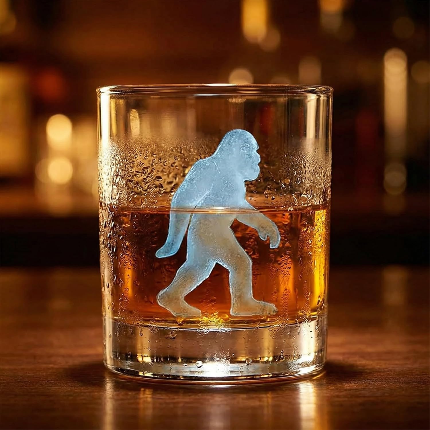 Bigfoot Silikon-Eiswürfelform, 6-teilige Monster-Eiswürfelform, einfach und schnell lustige und wiederverwendbare Eiswürfel herstellen, perfekt für Drinks auf der Whisky-Party