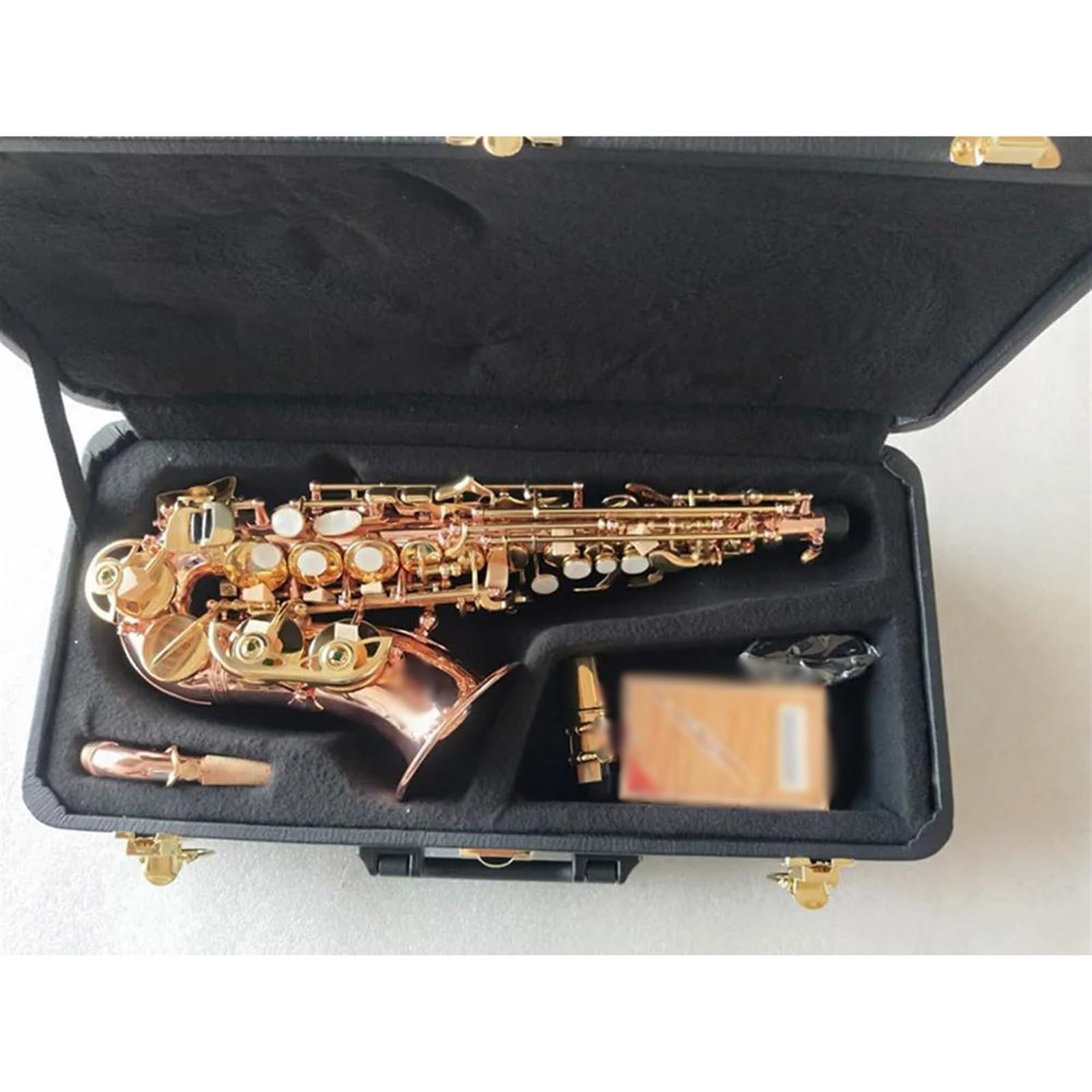 sassofono Sassofono Soprano Strumento Musicale Curvo Sax Soprano Curvo Professionale In Rame Fosforato
