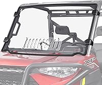 Vista 10 de StarknightMT Parabrisas Ranger XP 1000, Parabrisas frontal completo Ranger Compatible con Polaris Ranger XP 1000 2017-2026, Ranger Crew XP 1000