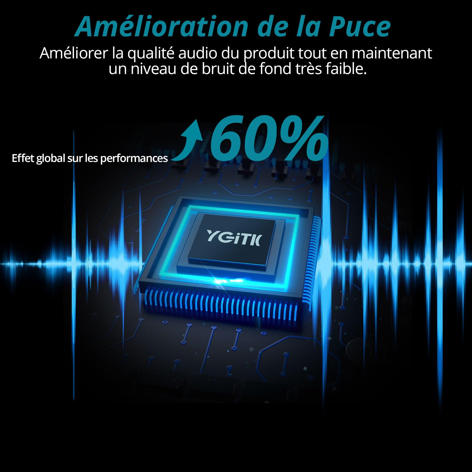 Amplificateur de Casque, Mono/Stéréo 4 Canaux Amplificateur Audio Professionnel, Séparateur de Casque Volume Indépendantes TRS 3,5 mm / 6,35 mm pour Scène Clavier de Guitare Basse