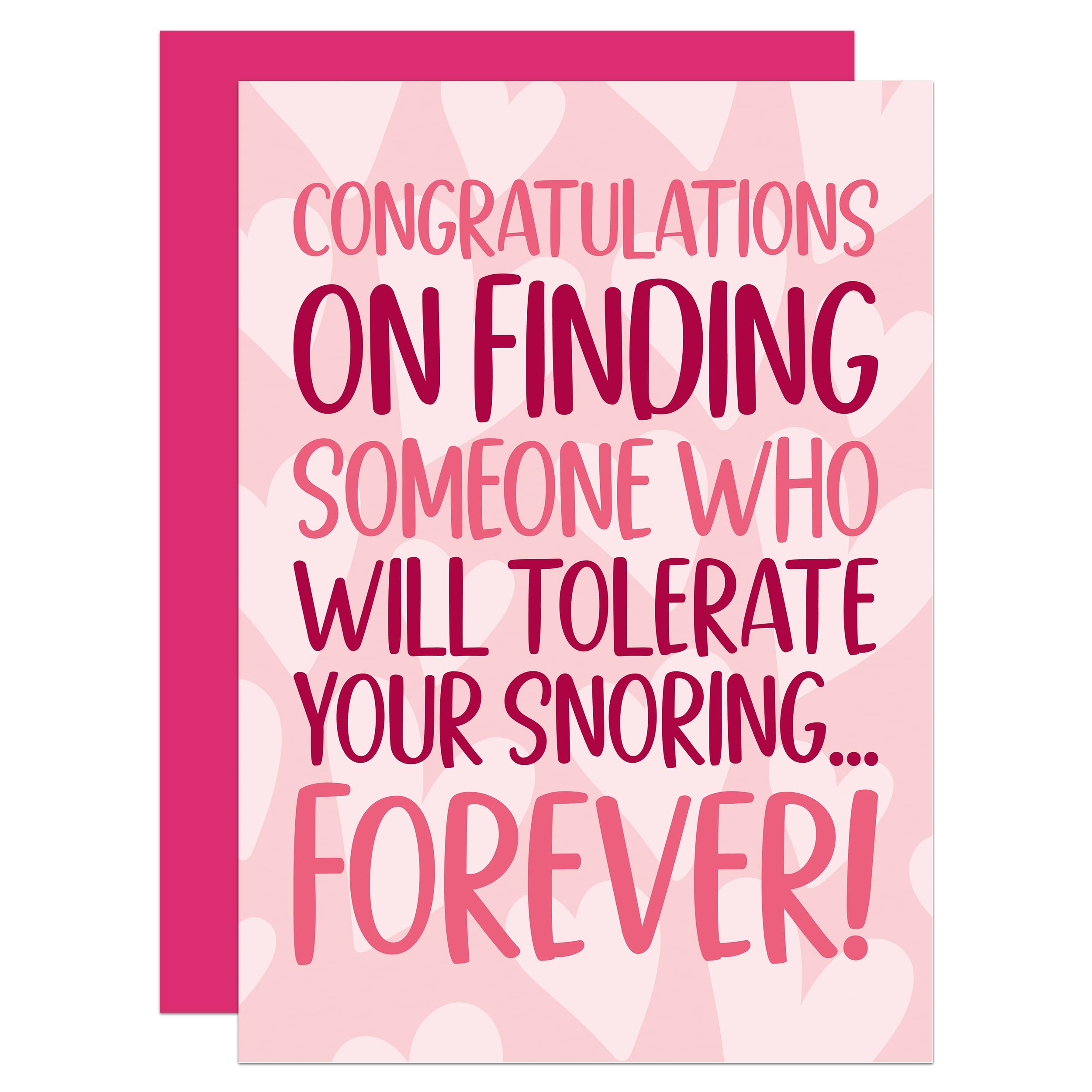 Tolerate Wedding A6 Card (Music Taste)