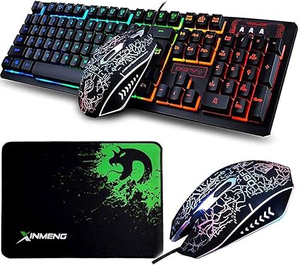 Amazon Co Jp Lexontechゲーミングキーボード Led有線 メンブレン ゲーミングキーボードとマウスセット マルチメディア 英字配列 虹色ledバックライト 19キー防衝突 Pc 人間工学 104キー キーボード ゲームやオフィスに最適 パソコン 周辺機器 Amazon Co Jp Lexontechゲーミングキーボード Led有線 メンブレン ゲーミングキーボードとマウスセット マルチメディア 英字配列 虹色ledバックライト 19キー防衝突 Pc 人間工学 104キー キーボード ゲームやオフィスに最適 パソコン 周辺機器